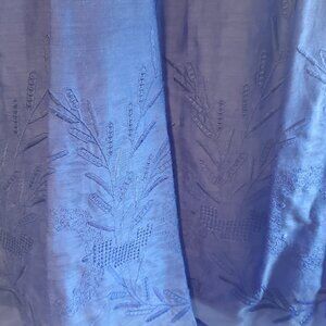 BCBGMAXAZARIA Silk Blend Blue Dress